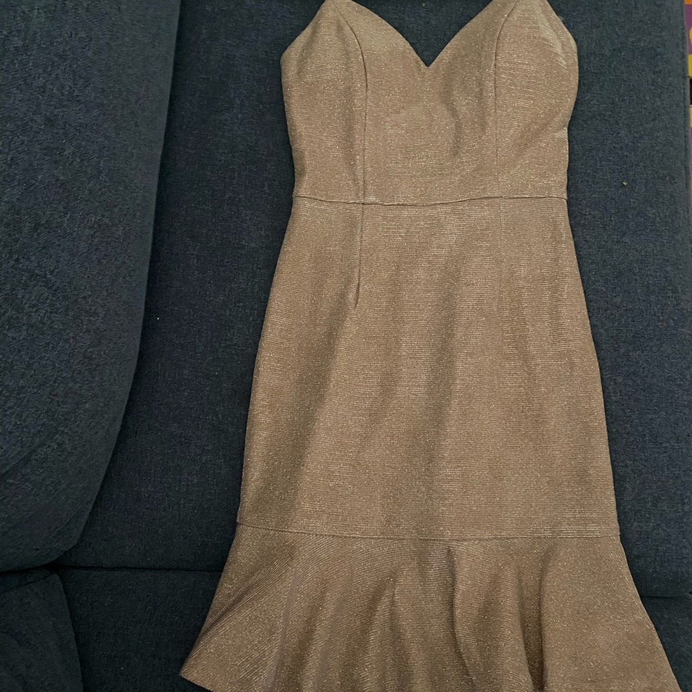 Elegant Gold Dress